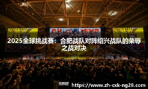 2025全球挑战赛：合肥战队对阵绍兴战队的荣辱之战对决